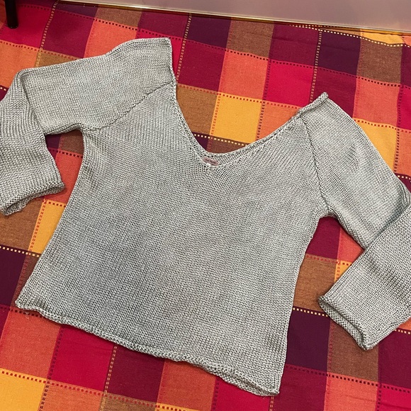 Free People cropped Sweater - Picture 7 of 12